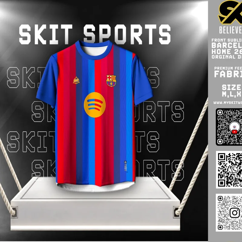 Jersey men barcalona home